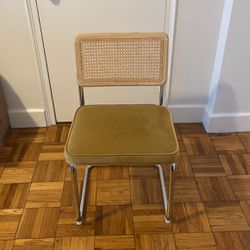 Kitchen Table Chairs (4 Velvet Upholstered Retro chairs)  