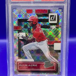 2022 Donruss Elly De La Cruz PSA 10 Rated Prospect 