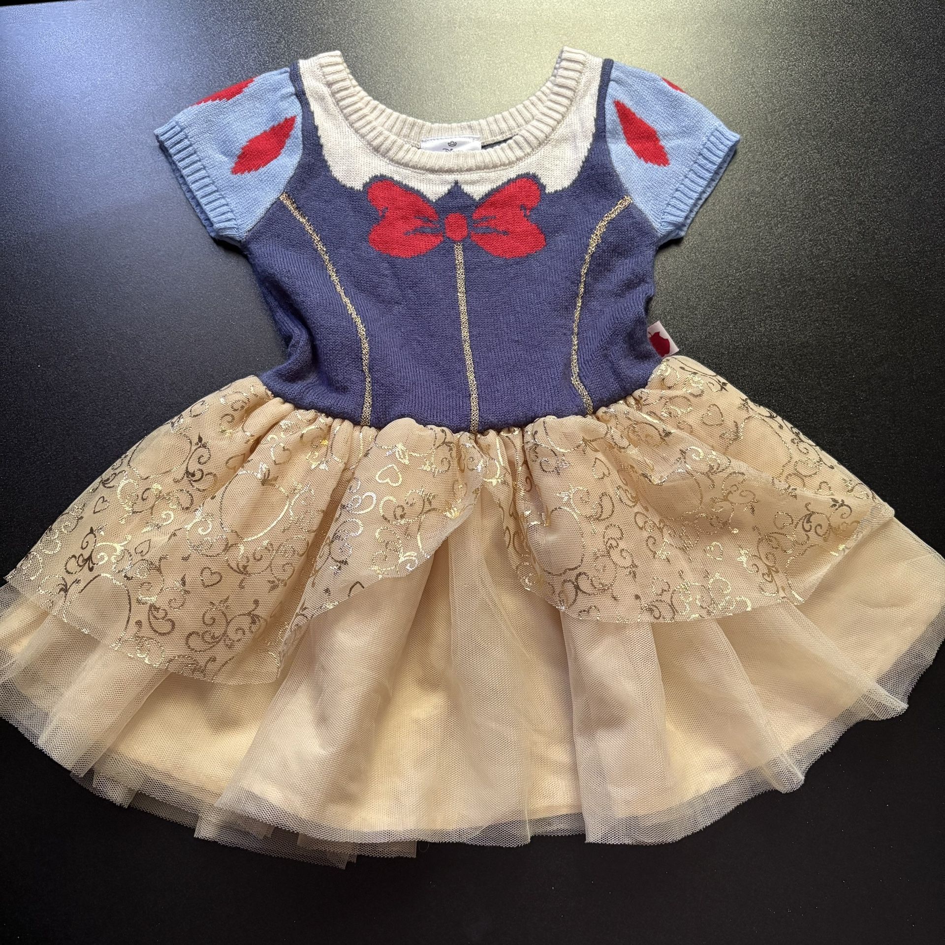 18 month Disney Snow White dress comfortable costume play dress 