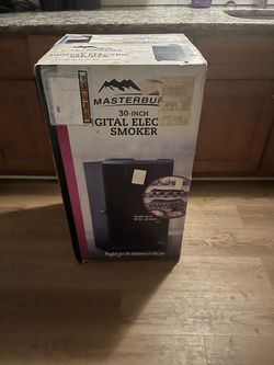Brand new digital smoker in the box