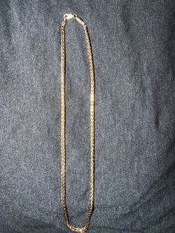 10K Gold-Tone Franco Chain Necklace