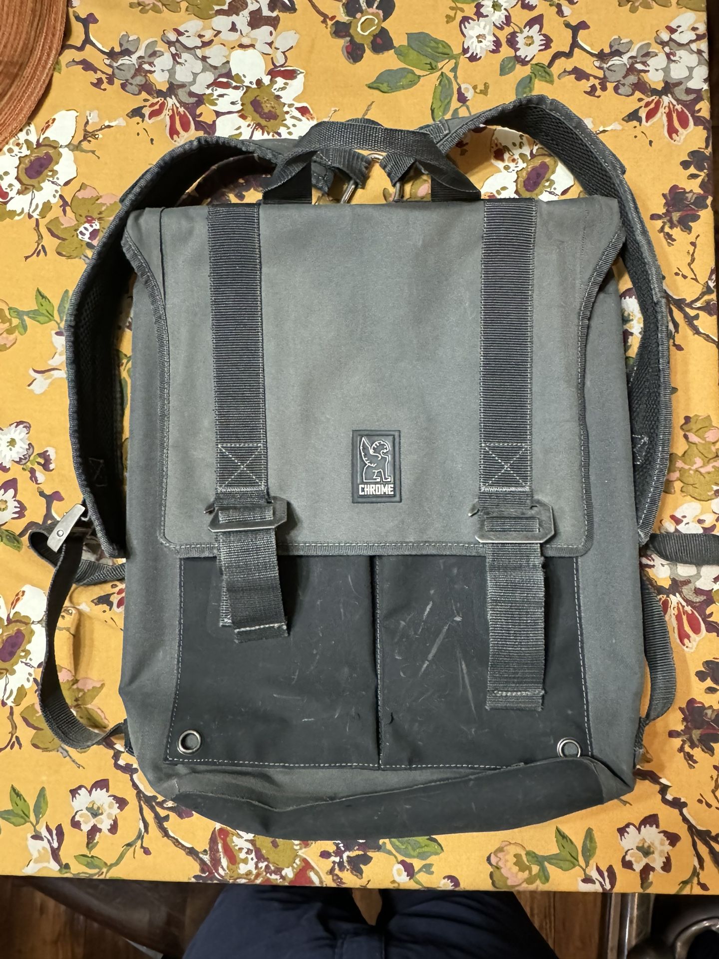 Chrome Laptop Backpack