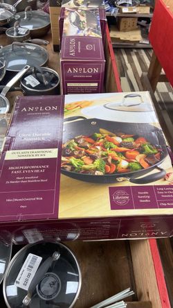 Anolon Advanced Home 14in Covered Wok