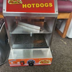 Hot Dog And Bun Warmer Machine