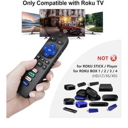 Pack of 2) Replacement Remote Control Only for Roku TV
