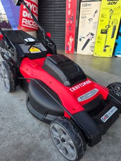 Craftsman 2x V20 Self-Propelled Cordless Lawn Mower tool only like new