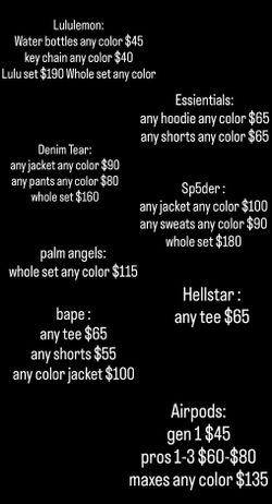 Airpods And More Spread Sheet