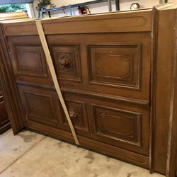 Large Antique Wooden Armoire