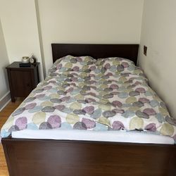 Full Size Bed Frame + Mattress