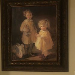 Beautiful picture, and frame