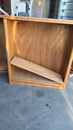 Oak bookshelf