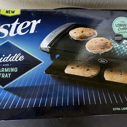 Oster Griddle w/ Warming Tray