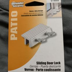 Sliding door lock