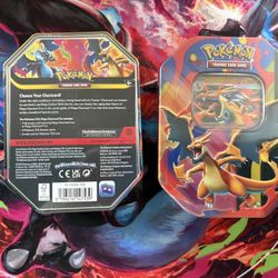 Pokemon Mega Charizard Tin