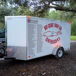 14 Long 6 Wide Victory Enclosed Trailer 