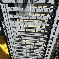 Wood Crib And Mattress