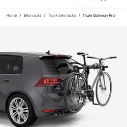 Thule Pro Bike Rack Trunk / Hatchback - Bicycle Transport - Thule Sweden
