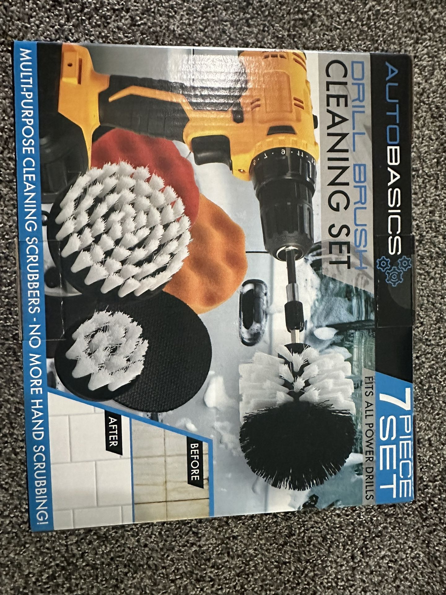 DRILL BRUSH CLEANING SET