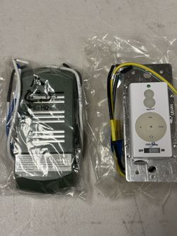 Ceiling Fan/Light Wall Switch Control
