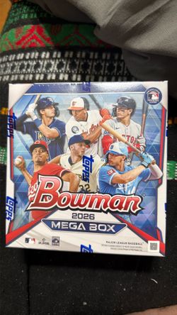 Topps Bowman 2026 MLB Mega box