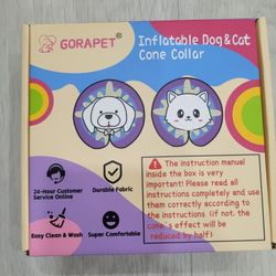 Inflatable Dog And Cat Cone Collar 