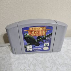 Aero Fighters Assault (Nintendo 64 N64) Cartridge Only Tested