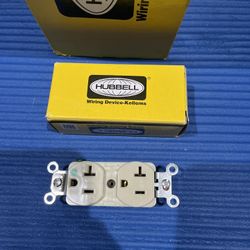 20 Amp Receptacle Duplex 125 Amp (  29 OUTLET  - Available}