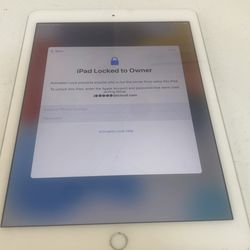 Apple iPad Air 2 locked to iCloud screen is broken still responsive