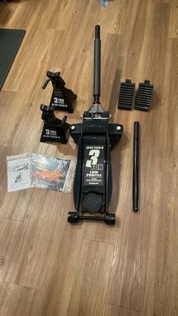 Daytona 3 Ton Low Profile Floor Jack Set