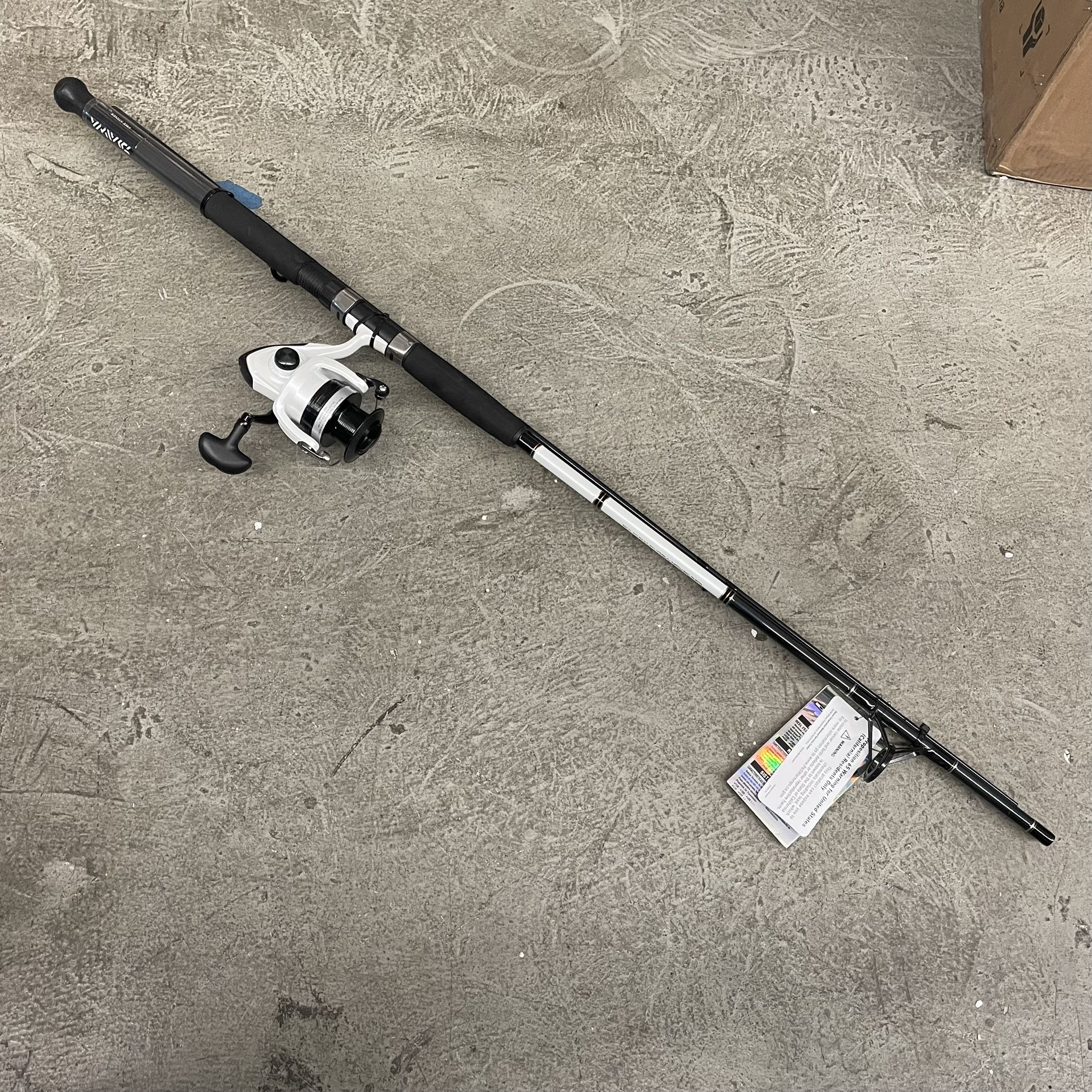 D-Wave DWB-B Spinning Combo, 4500-Sz Reel, No Line, 1RB, 350/12, 300/14, 220/17, 7', M