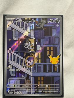 Alolan Meowth 139/128 Holo Pokémon Card