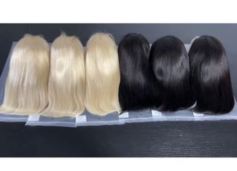 lace front wigs 150% density no shedding no stray coloring available 