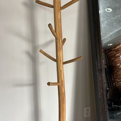 Wooden Free Stand Tree Hanger