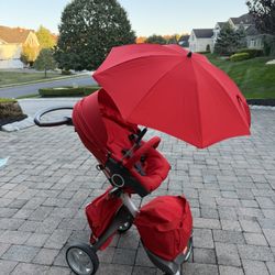Stokke Xplory Stroller and Accessories 