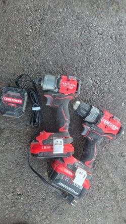 Craftsman V20 Drill & Impact Driver Combo Set