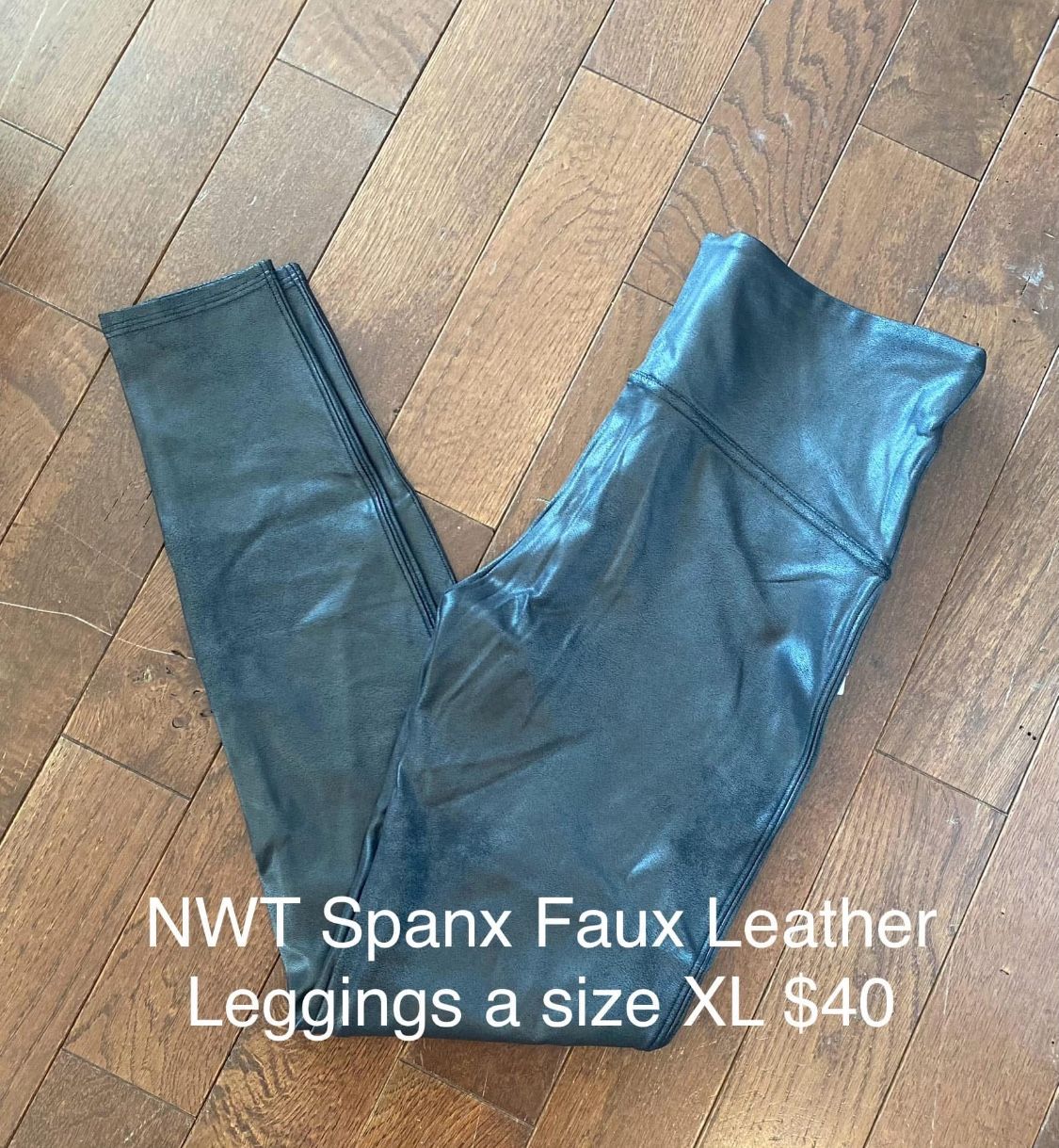 Women’s Faux Leather Spanx & Joggers For Sale
