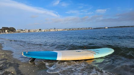 ISLE Cruiser SUP Paddleboard – 10"5" Soft Top Stand Up Paddle Board in PB