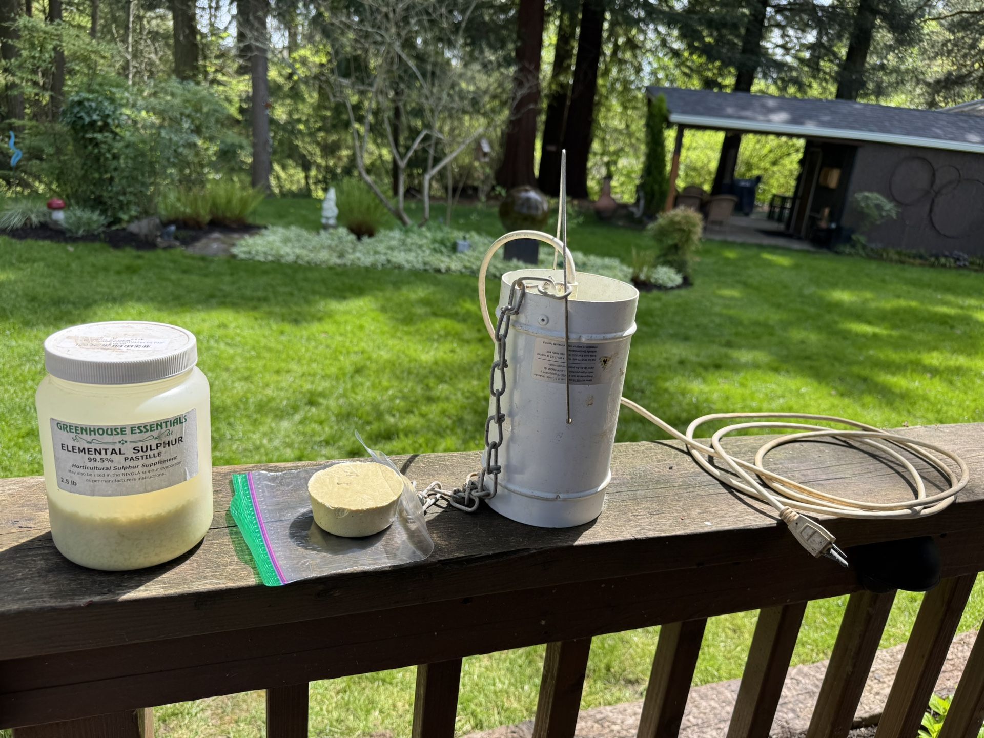 Sulphur Burner With Sulfur