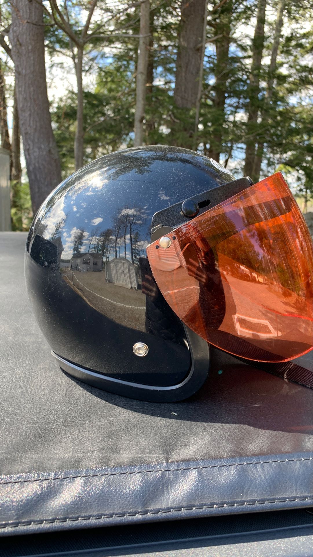 Snowmobile helmet