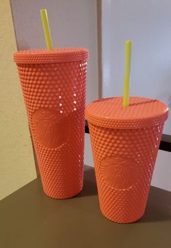 Starbucks Dragonfruit Studded Tumbler /Cup Set