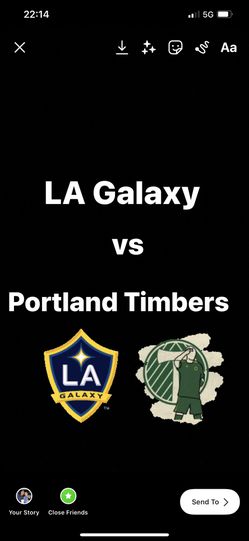 LA Galaxy vs Portland Timbers 