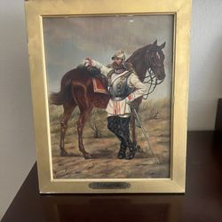  19 Th   Century  French   Oil Painting On Board 
