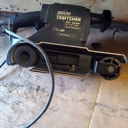 Sears Craftsman Belt Sander Tool Wood Tools Woodworking 