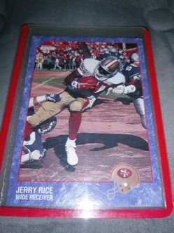 Jerry rice card