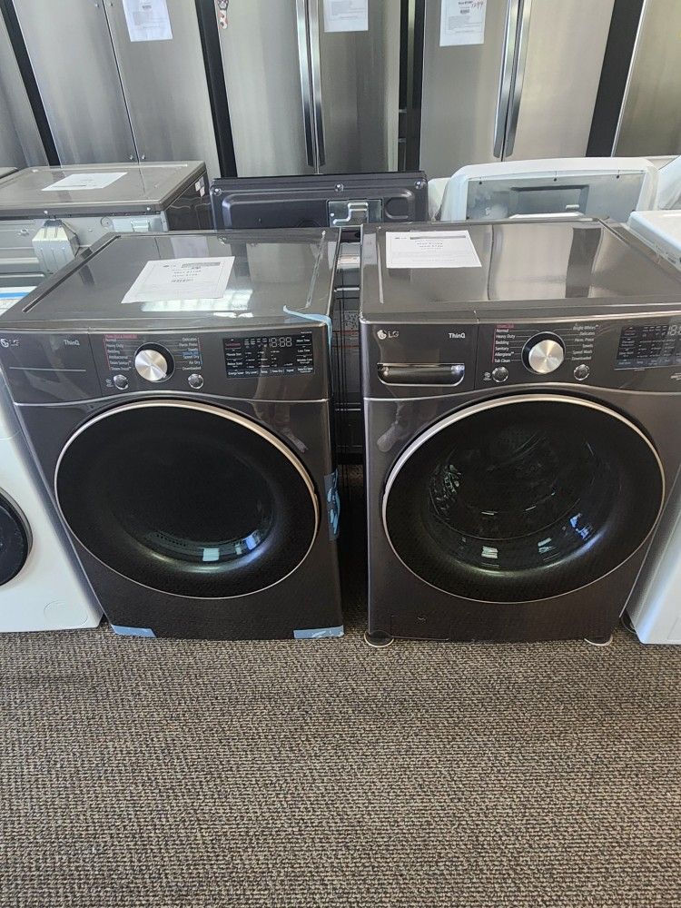 LG Washer And Dryer Set Combo For $1458
