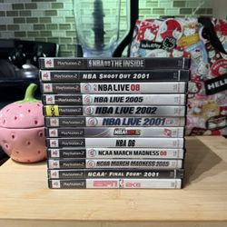 PS2 Basketball Games 