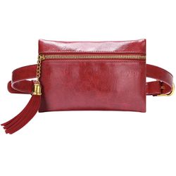 Mini Waist Bag for Women Fashion - Red