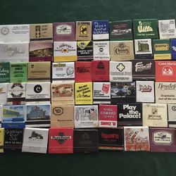 Vintage Advertizing Match  Book Collection