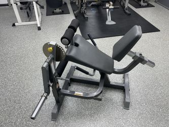 TUFF STUFF heavy-duty, 2 in 1 Fully Adjustable Leg Extension And Hamstring Curl machine. Works perfectly. In good used condition.