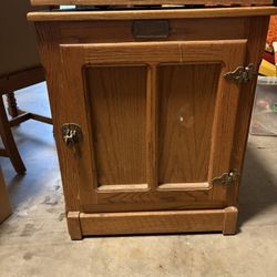 FREE Solid Wood Rustic Cabinet / End Table – Farmhouse Style”